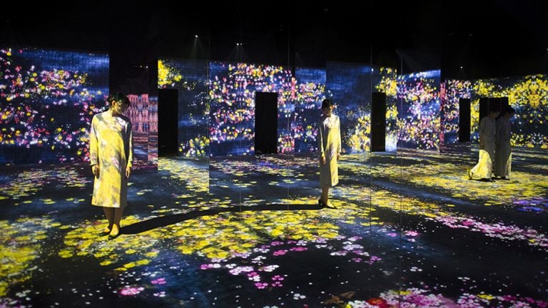 FlowerForest, teamLab