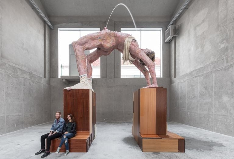 Gelitin, Arc de triomphe, 2003:2017. Installation view at Fondazione Prada, Milano 2017. Photo Delfino Sisto Legnani e Marco Cappelletti. Courtesy Fondazione Prada