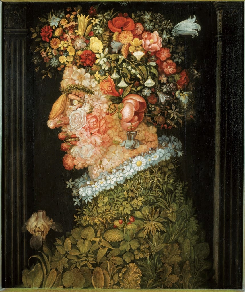 Giuseppe Arcimboldo, La Primavera, 1555 60 ca. Monaco di