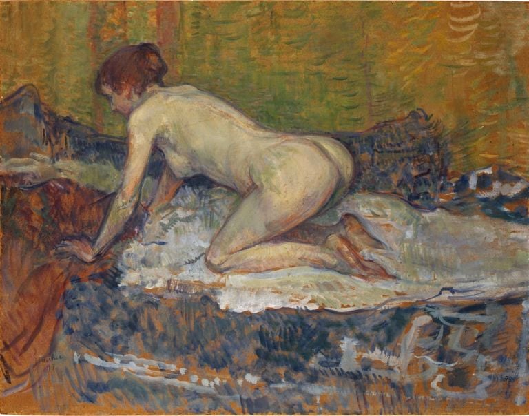 Henri de Toulouse Lautrec, Femme rousse nue accroupie, 1897. San Diego Museum of Art