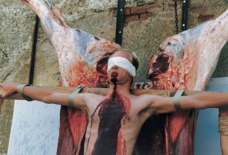 Hermann Nitsch, Das Orgien Mysterien Theater. Das 6 Tage Spiel, Prinzendorf 1998. Photo Cibulka Frey