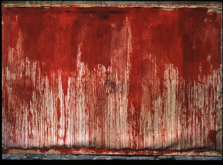 Hermann Nitsch, Kreuzwegstation, 1960