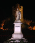 Il monumento dedicato a Giorgione a Castelfranco Veneto. Photo Marta Santacatterina