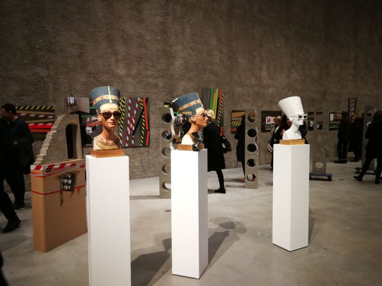 Isa Genzken. Issie Energie. Exhibition view at König Galerie, Berlino 2017