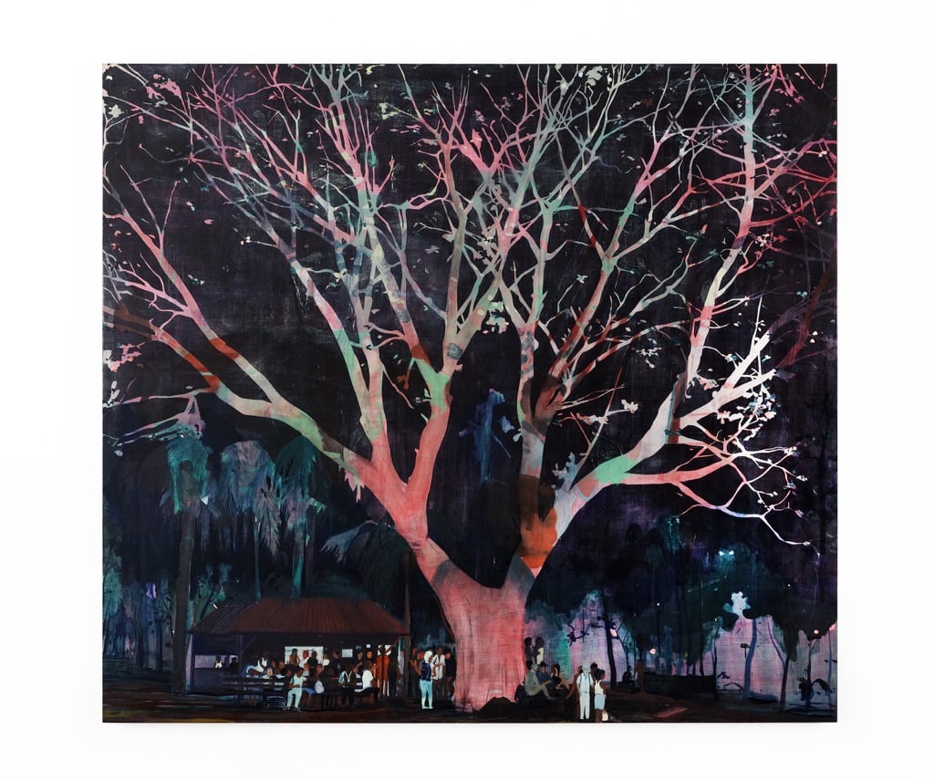 Jules de Balincourt, Waiting Tree, 2012