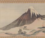 Katsushika Hokusai, Il Monte Fuji al tramonto, 1843. Collezione privata