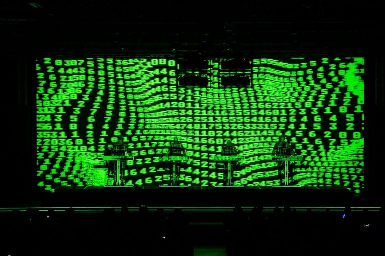 Kraftwerk 3D. The Catalogue 1 2 3 4 5 6 7 8. OGR, Torino 2017. Photo Daniele Baldi