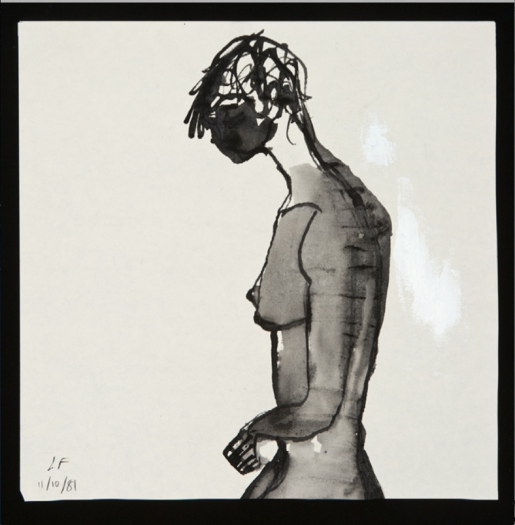 Lawrence Ferlinghetti, Untitled, 1981. Collezione dell’artista, San Francisco