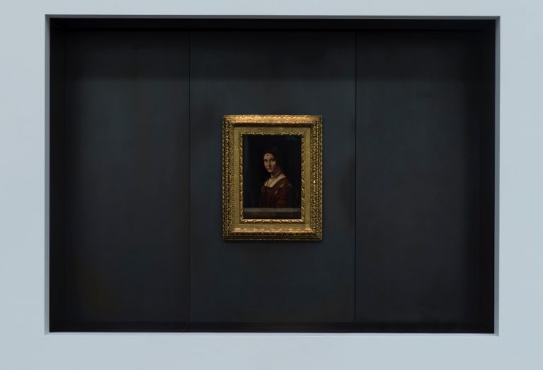 Louvre Abu Dhabi – Leonardo da Vinci, La Belle Ferroniere, Musée du Louvre © Louvre Abu Dhabi, Marc Domage