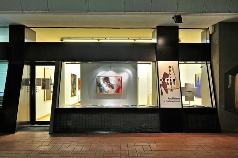 Made in America. Exhibition view at Galleria Open Art, Prato 2017