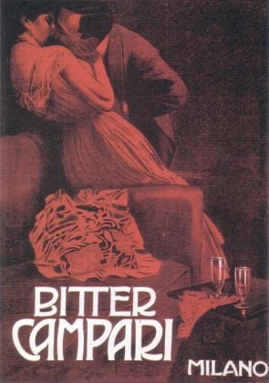 Marcello Dudovich, Bitter Campari (Il bacio), 1901