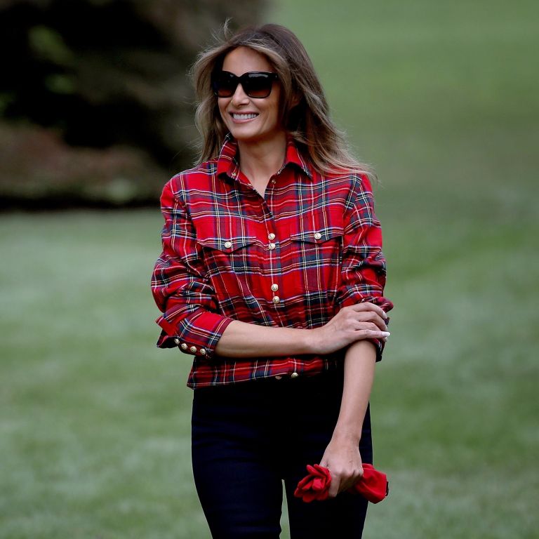 Melania Trump e il gardening