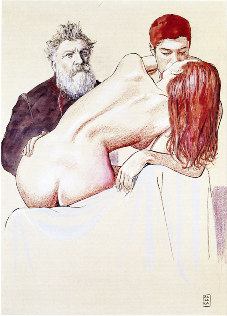 Milo Manara, Rodin, credits Milo Manara 2017