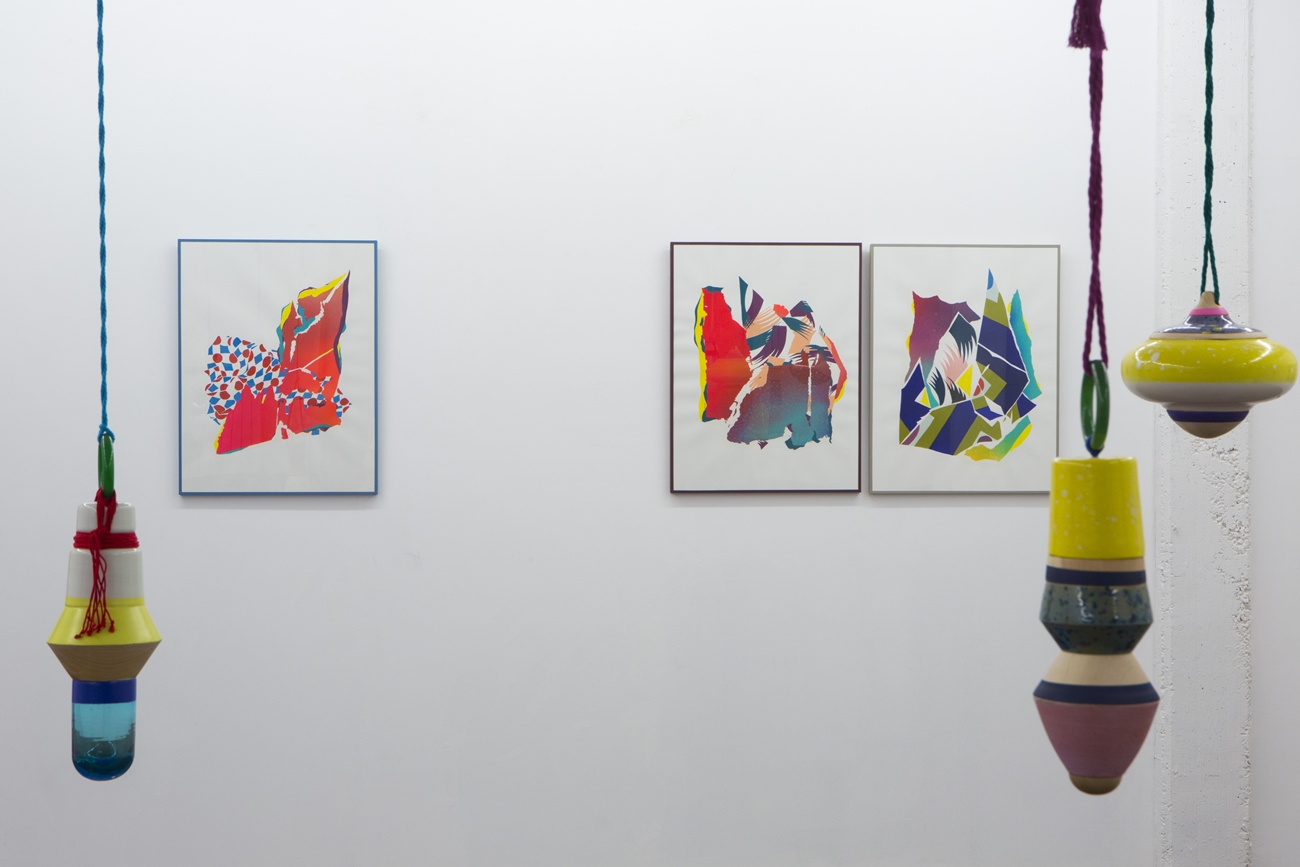 Nuria, Drishti, exhibition view. Galleria Patricia Armocida, Milano, 2017