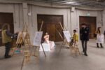 Patrizio Di Massimo, Self-Portrait as a Model (Take Me, I am Yours), 2017. Installation view at Pirelli HangarBicocca, Milano 2017. Courtesy Patrizio Di Massimo & T293, Roma & Pirelli HangarBicocca, Milano. Photo Lorenzo Palmieri