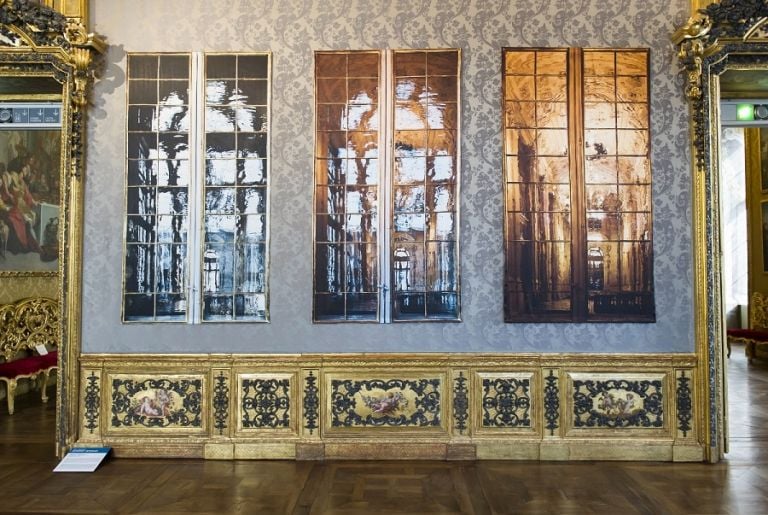 Palazzo Madama, Elisa Sighicelli, Doppio Sogno, foto allestimenti Giorgio Perottino