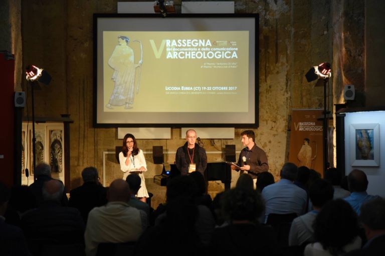Rassegna del documentario e della comunicazione archeologica, Licodia Eubea 2017. Photo Roberto Greco