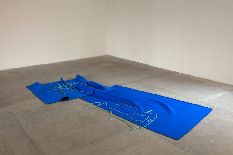 Sara Enrico, Mirroring, 2016. Installation view at Fonderia Artistica Battaglia, Milano. Photo Virginia Taroni