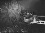 Sergej M. Ejzenštejn sul set del film Ivan il Terribile, 1943