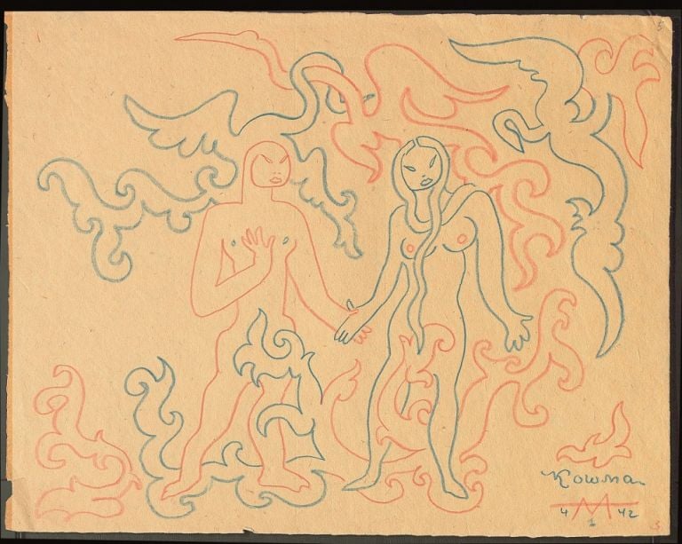 Sergej M. Ejzenštejn, dal ciclo Koshma, 1941, Archivio Statale di Letteratura e Arte di Mosca