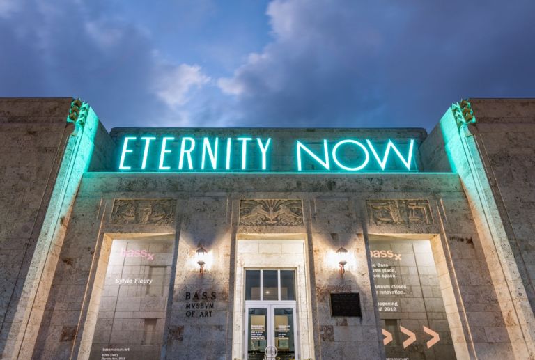 Sylvie Fleury, Eternity Now, 2015. Courtesy of The Bass Museum of Art. Photo © Silvia Ros