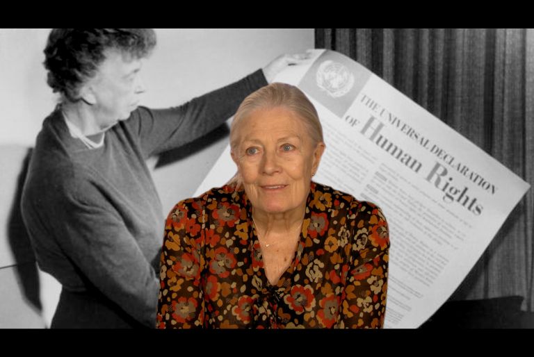 Vanessa Eleanor Roosevelt 0086272 Il primo film da regista di Vanessa Redgrave sui rifugiati alla Festa del Cinema di Roma