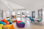 View of the new Rotunda Classroom at The Bass Creativity Center. Photography by Zachary Balber. Courtesy of The Bass, Miami Beach