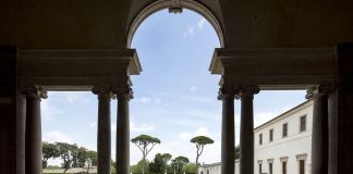 Villa Medici, Loggia, Roma ©Patrick Tourneboeuf