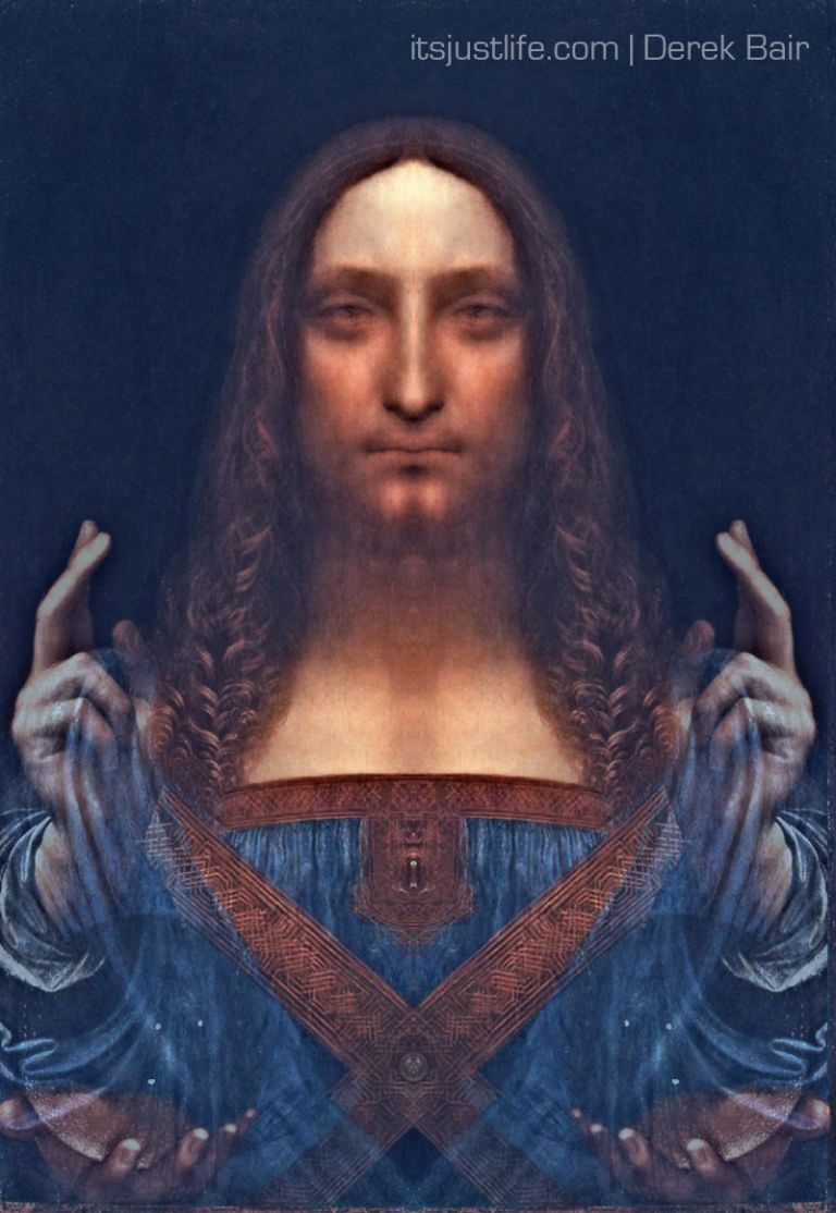 Leonardo da Vinci Salvator Mundi, l'ironia del web