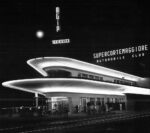 Milano, stazione Agip, architetto Mario Bacciocchi. © Archivio Storico ENI