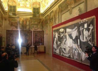 Il Cartone di Guernica a Palazzo Giustiniani a Roma
