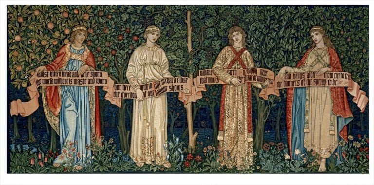 William Morris, Tapiz The Orchard