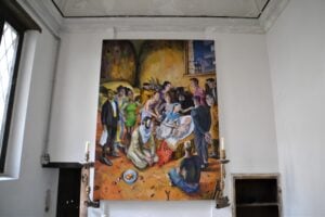 A Palermo il Caravaggio trafugato rivive anche quest’anno con la Natività di Alessandro Bazan