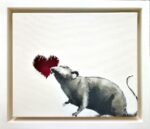 Banksy, Rat Heart, ph. Stephane Bisseuil