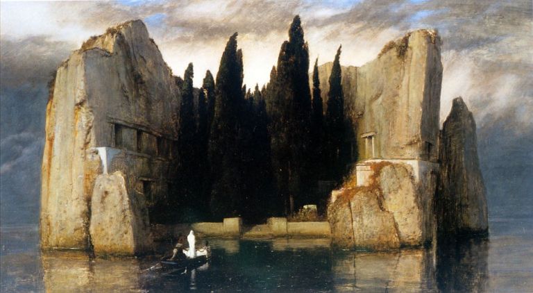 Arnold Böcklin, L'isola dei morti, 1880