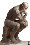 Auguste Rodin, Il pensatore, statua monumentale, 1880 circa, gesso patinato. Parigi, musée Rodin. © musée Rodin, foto Jean de Calan