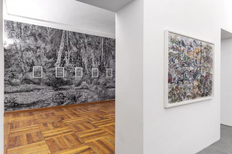 Botto&Bruno. White noise. Installation view at Alberto Peola Arte Contemporanea, Torino 2017