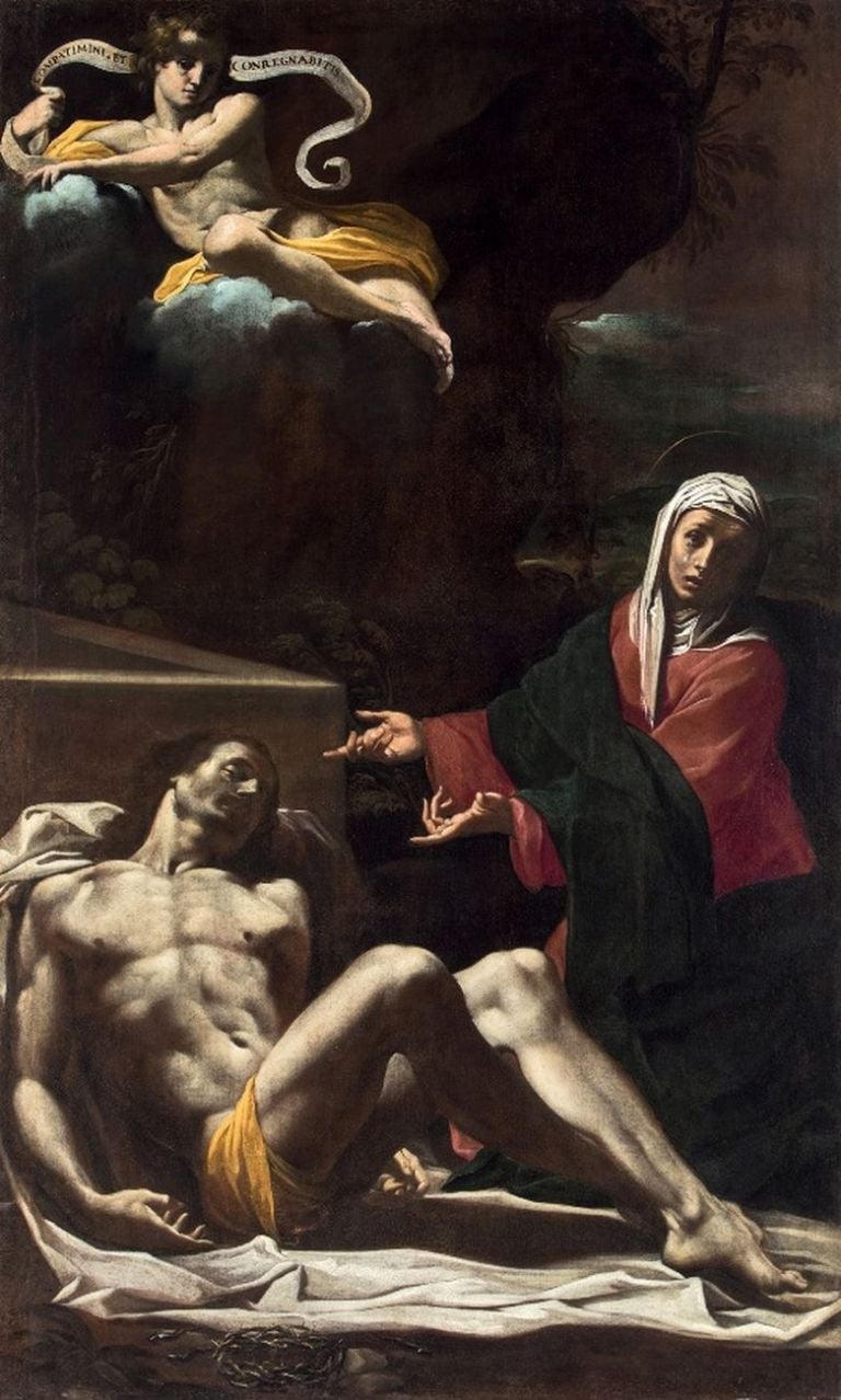Carlo Bononi, Pietà, 1623 ca. Ferrara, Chiesa delle Sacre Stimmate