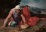 Daniele da Volterra, Il profeta Elia nel deserto 1550 ca., olio su tela. Collezione privata, courtesy Galleria Benappi