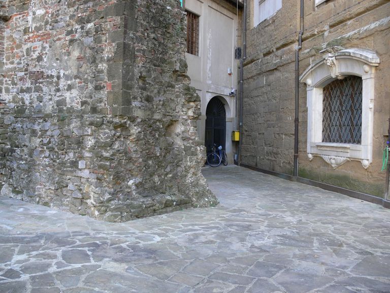 Veduta dell’area esterna del Museo delle Cappelle Medicee