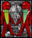 Gilbert & George, Beardwalk, 2016. Courtesy Galleria Alfonso Artiaco, Napoli