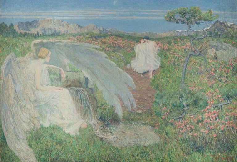 Giovanni Segantini, L’amore alla fonte della vita, 1896 Milano, Galleria d’Arte Moderna
