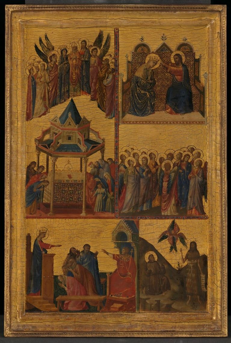 Giovanni da Rimini, Storie di Santi, 1300 1305 ca. Londra, The National Gallery