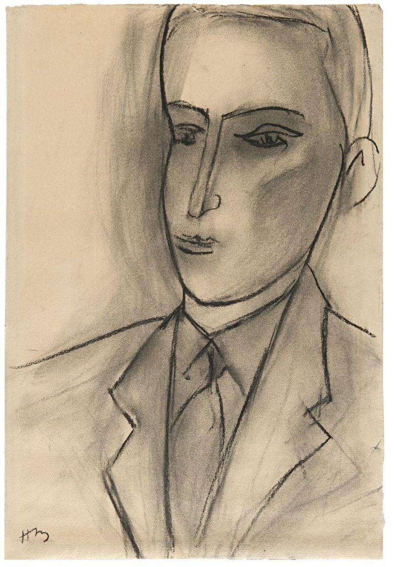 Henri Matisse, Testa d'uomo [Ritratto di Aragon]. Villa Necchi Campiglio, Milano 2017 (c) FAI - Fondo Ambiente Italiano