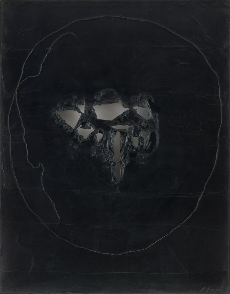 Lucio Fontana, Concetto Spaziale, 1962