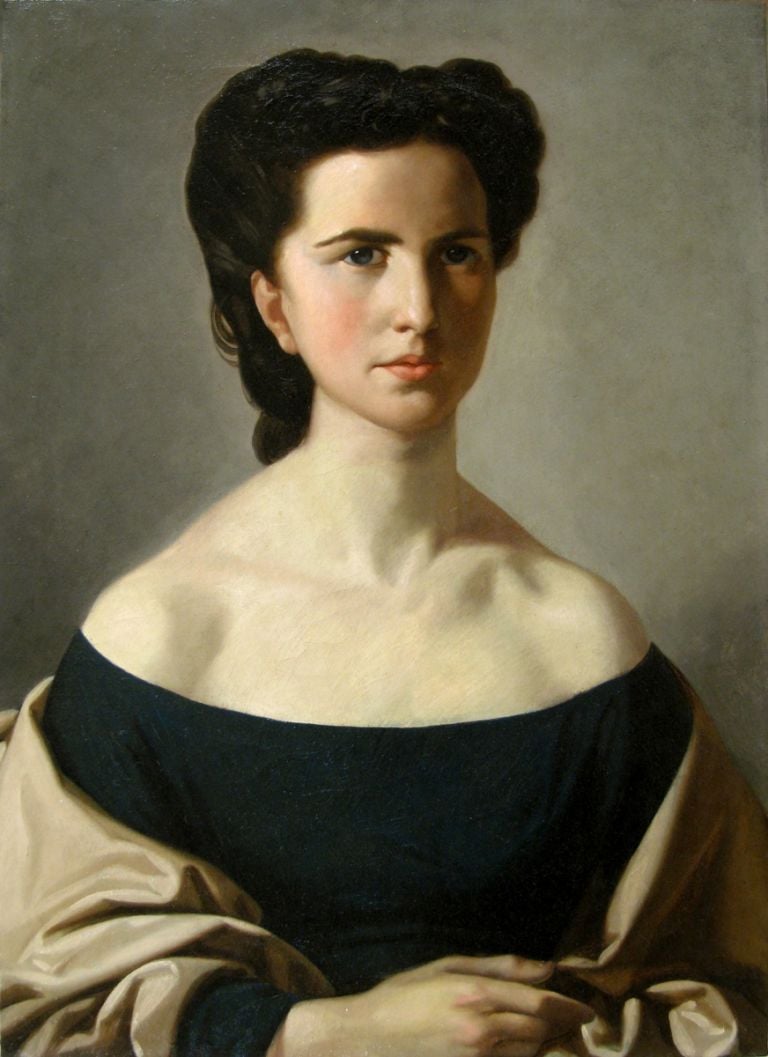 Luigi Busi, Ritratto femminile, collezione privata