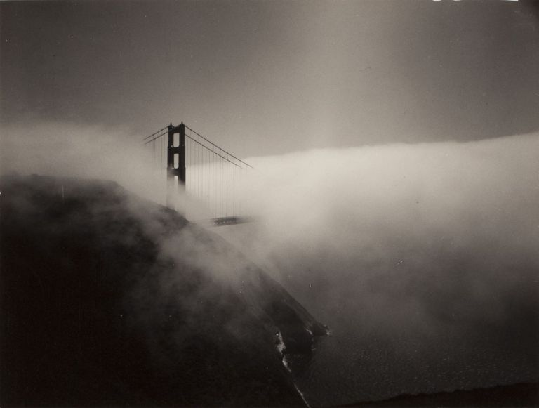 Minor White, Golden Gate Bridge, 1959. Reproduced with permission of the Minor White Archive, Princeton University Art Museum © Trustees of Princeton University, courtesy Fondazione Cassa di Risparmio di Modena