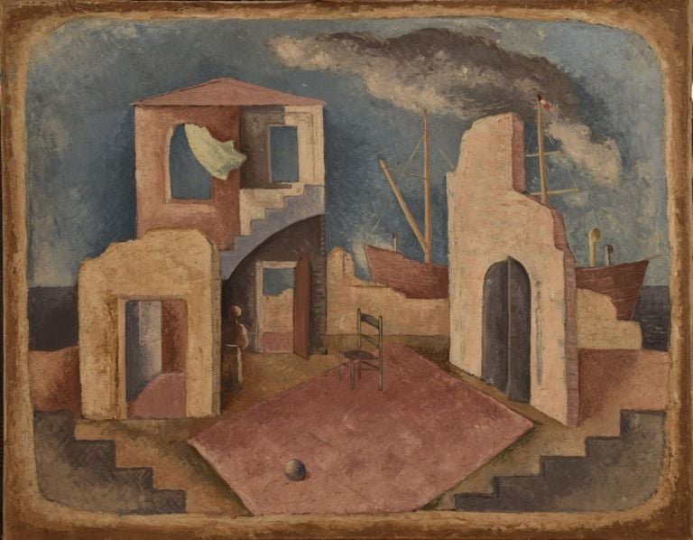 René Paresce, La partenza, 1932. Casa Museo Boschi Di Stefano, Milano