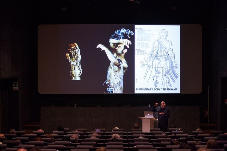 Stelarc. Palazzo delle Esposizioni, Roma 2017. Photo Giovanni De Angelis