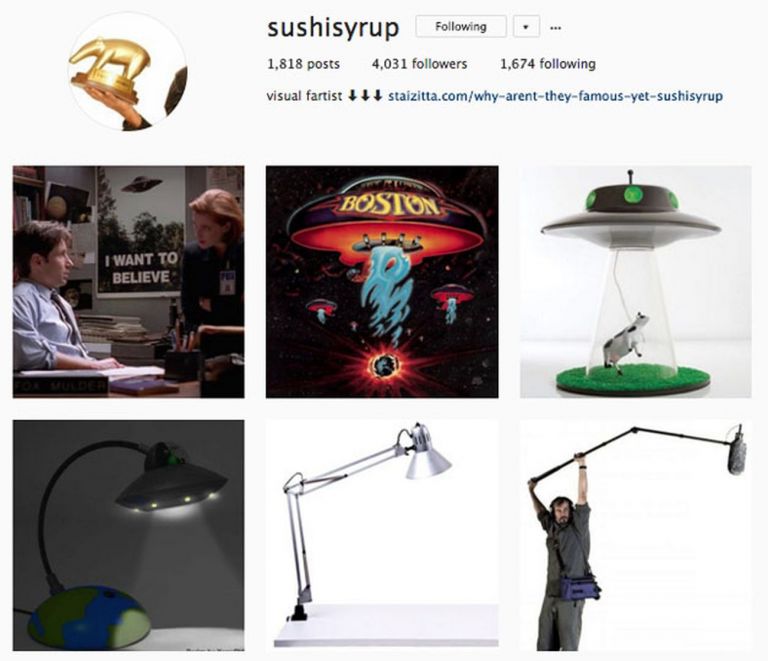 Sushisyrup su Instagram